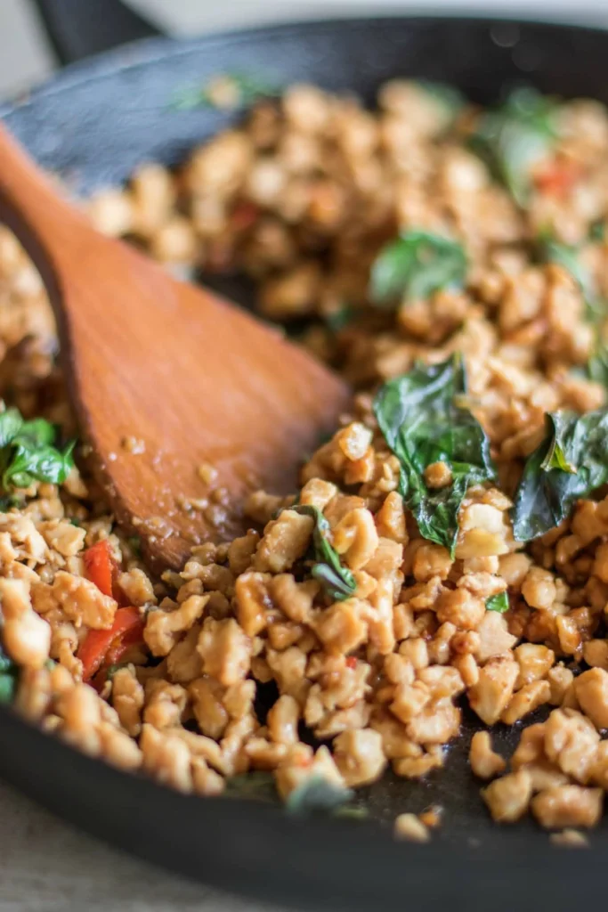 Thai Basil Chicken Meal Prep