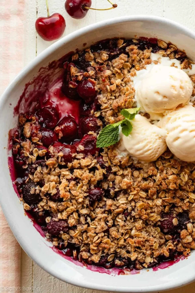 Homemade Cherry Crisp: A Timeless Summer Dessert Simplified for Modern Home Bakers
