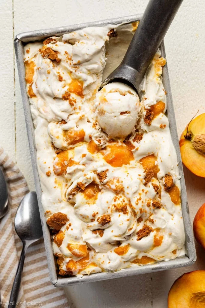 No-Churn Peach Cheesecake Ice Cream: A Summer Dessert Innovation