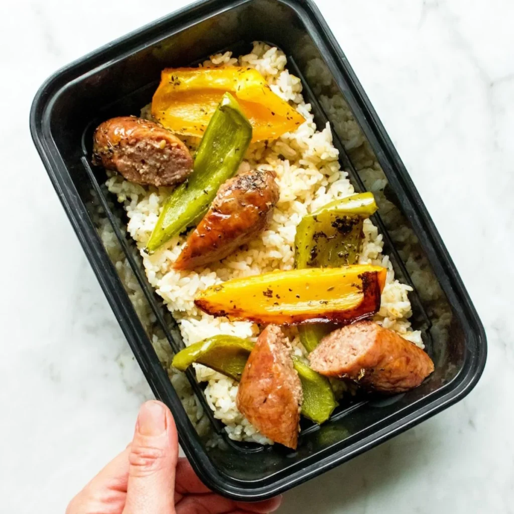 Sheet Pan Italian Sausage and Peppers