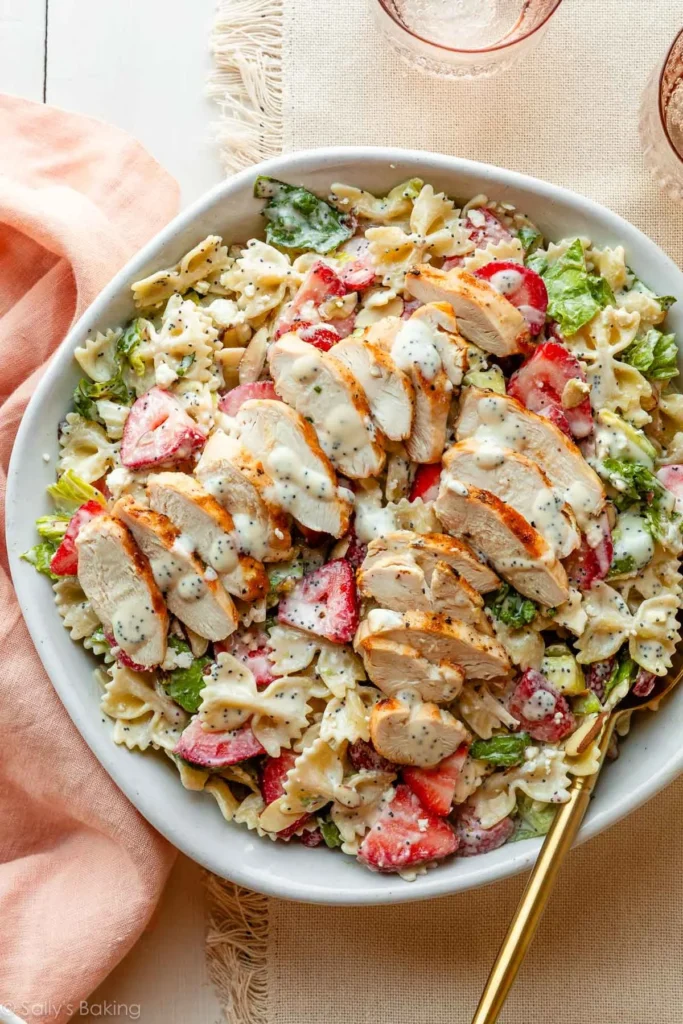 Strawberry Feta Pasta Salad: A Culinary Innovation for Summer Dining