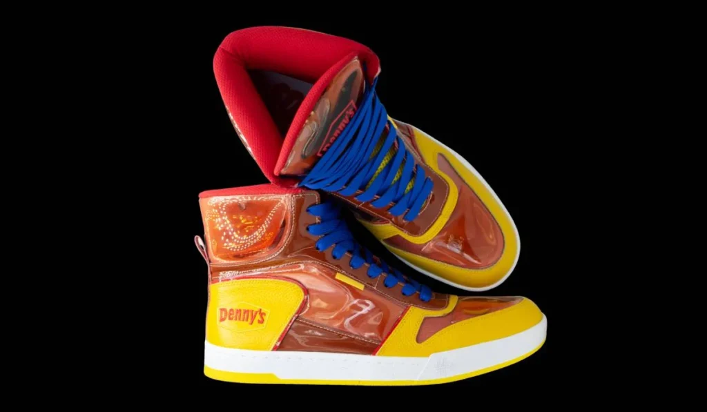 Denny’s and Footwear Artist Mache Team Up Again for the Highly Anticipated Release of Sticky Kicks 2.0 on National Sneaker Day